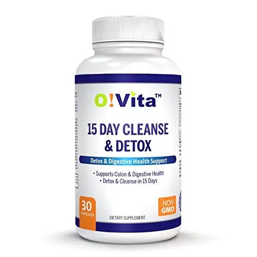O!VITA 15-Day Cleanse and Detox Supports Digestive and Colon Health, Special Formula - TrustMedUSA