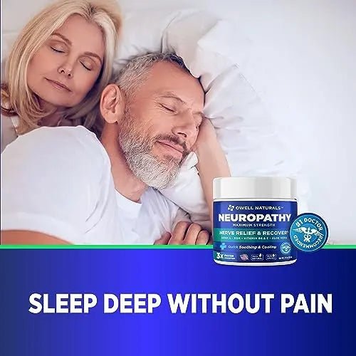 OWELL NATURALS Neuropathy Nerve Relief Cream - Maximum Strength Relief Cream for - TrustMedUSA