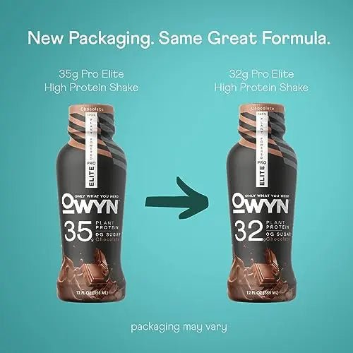 OWYN Only What You Need Pro Elite Vegan High Protein Keto Shake, 32g Protein - TrustMedUSA