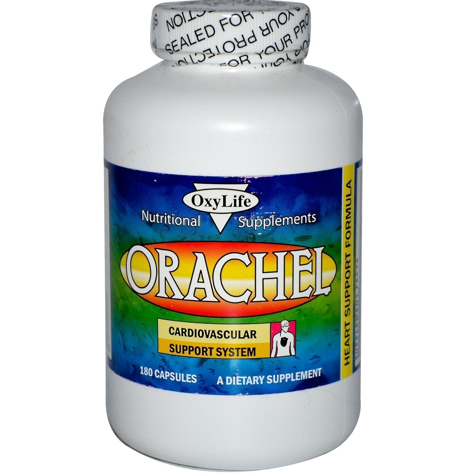OXYLIFE Products, ORACHEL-Cardio - 180 Cap - TrustMedUSA