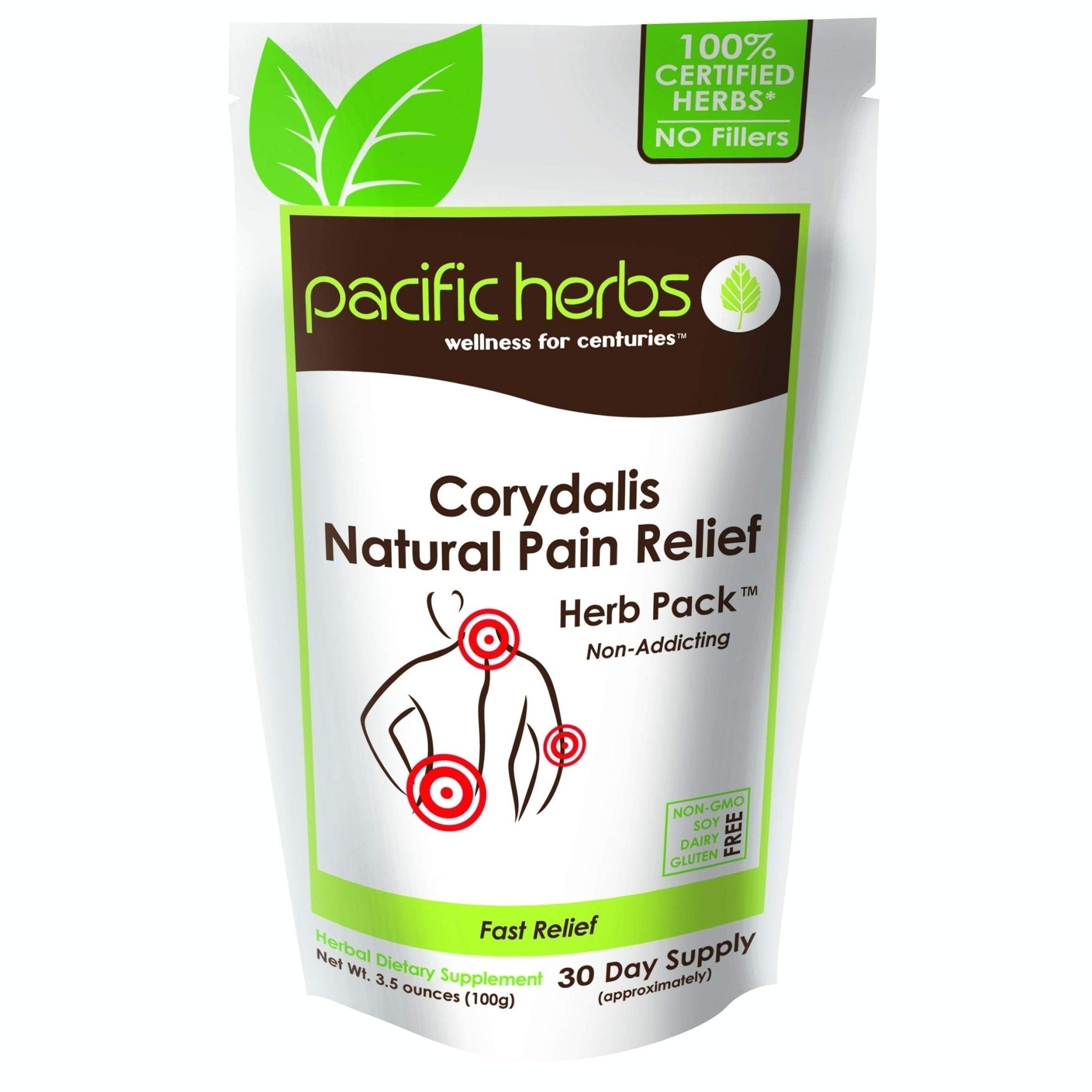 Pacific Herbs Corydalis Natural Pain Relief Herbs - TrustMedUSA