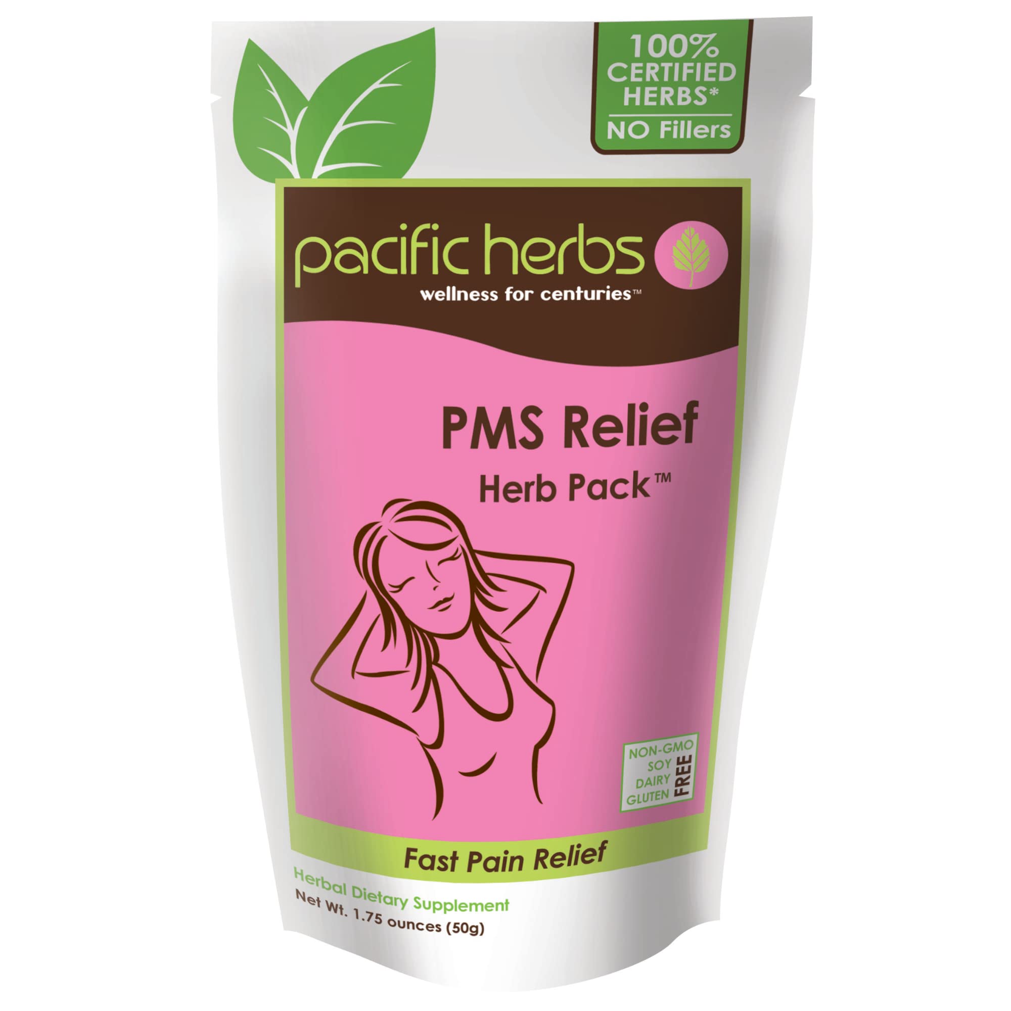 Pacific Herbs Natural PMS Relief Herb Extract - TrustMedUSA