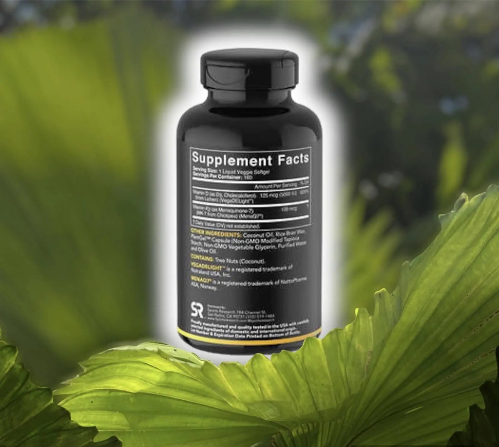 (Pack of 1) 160 Vegan Certified, Non GMO Liquid Softgels rozzunSports Research Vitamin - TrustMedUSA