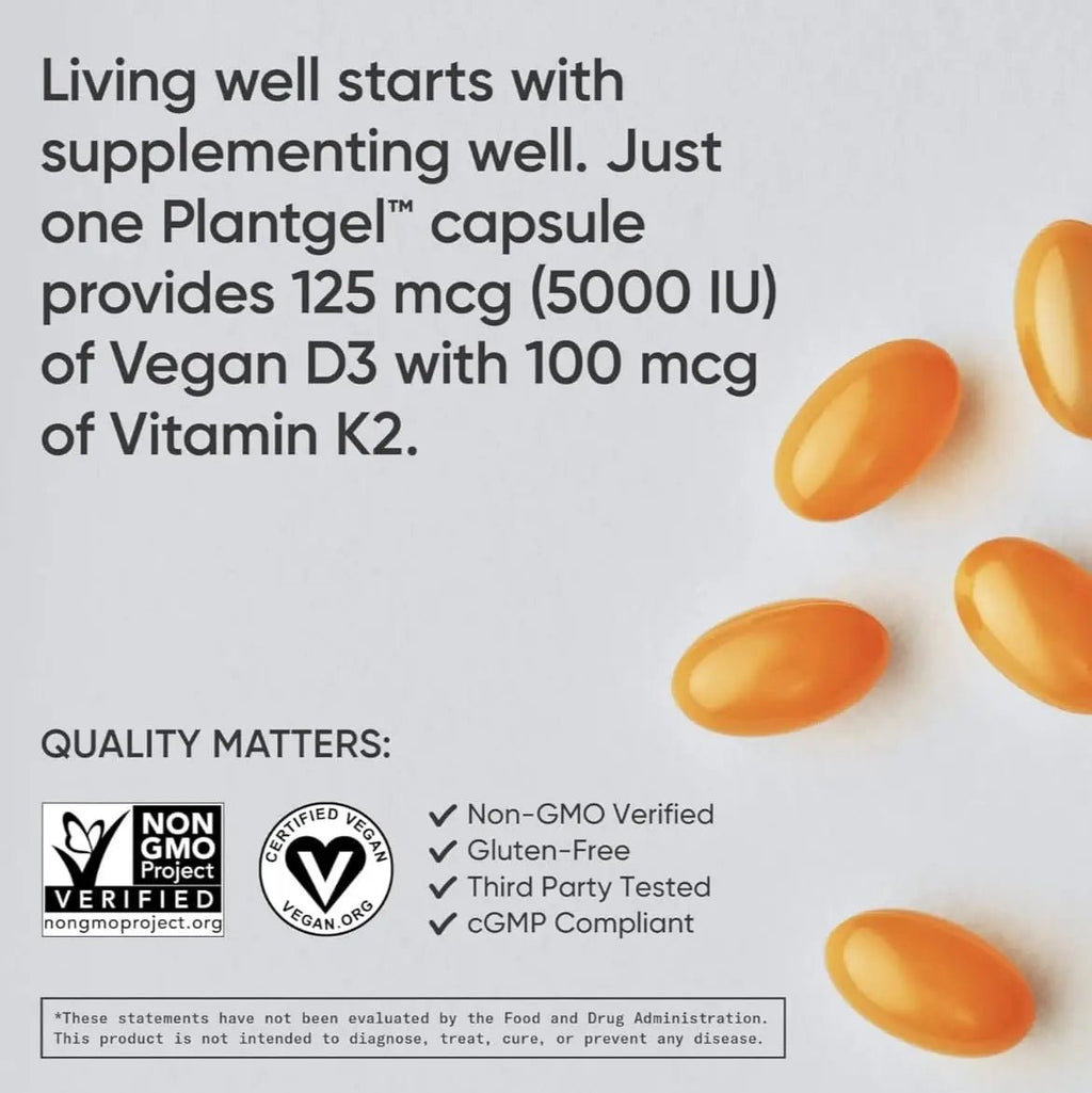 (Pack of 1) 160 Vegan Certified, Non GMO Liquid Softgels rozzunSports Research Vitamin - TrustMedUSA
