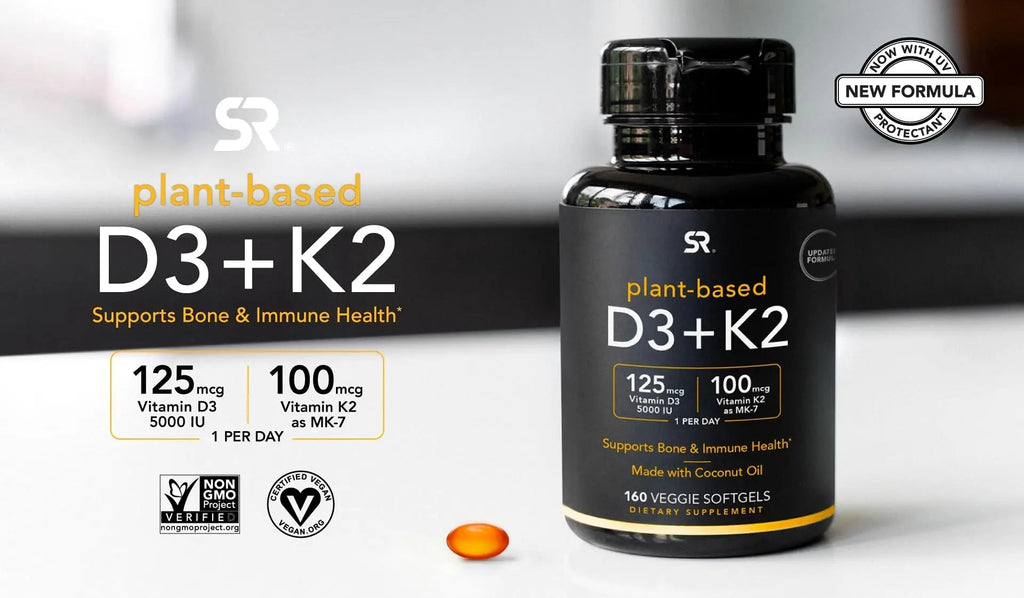 (Pack of 1) 160 Vegan Certified, Non GMO Liquid Softgels rozzunSports Research Vitamin - TrustMedUSA