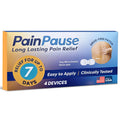 PainPause Long Lasting Pain Relief - Back, Hip, Knee, Neck, Plantar Fasciitis, and Others - Relief for Up to 7 Days, Clinically Tested, 4 Devices in 2 Pouches - TrustMedUSA