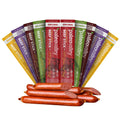 Paleovalley 100% Grass Fed Beef Sticks - Delicious Gluten Free Beef Snack - High Protein Keto Friendly, 50 Count Variety Pack - TrustMedUSA