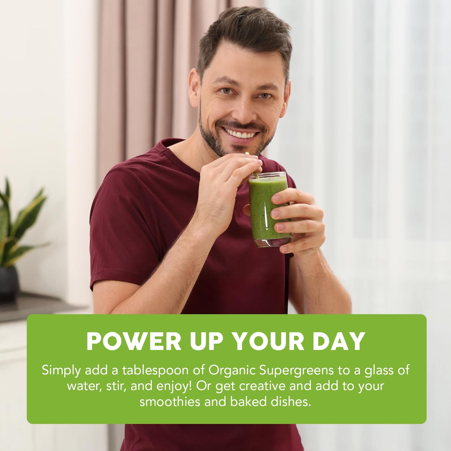 Paleovalley Organic Supergreens Powder - 23 Superfoods with Prebiotic Fiber for Energy and Immunity Support - No Cereal Grasses for Maximum Absorption - Pure Unflavored, 30 Servings - TrustMedUSA