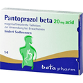 Pantoprazole beta 20 mg acid gastro-resistant tablets, 14 pcs - TrustMedUSA