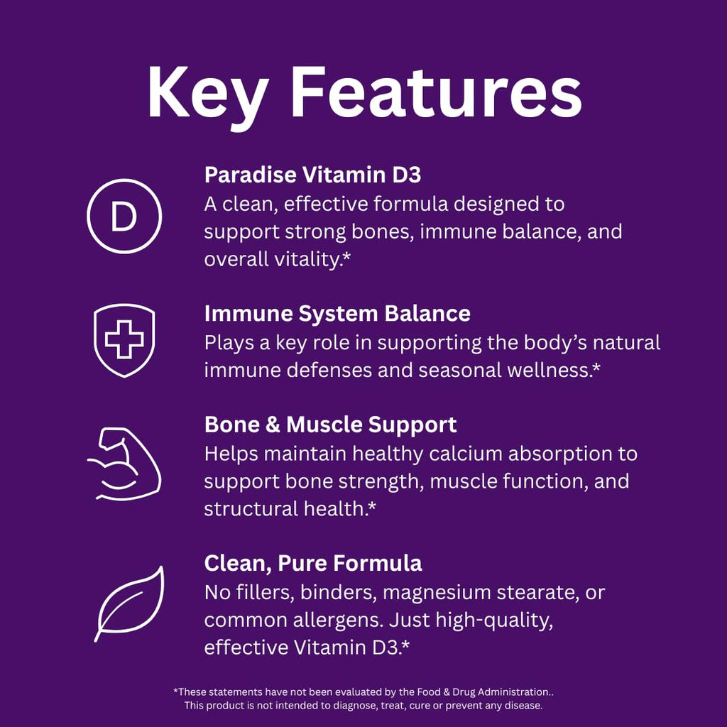 Paradise Herbs Earth's Blend Vitamin D3, Superfoods Base of Probiotics and Organic Alkalizing Greens, Veggies & Berries, 90 Vegetarian Capsules - TrustMedUSA
