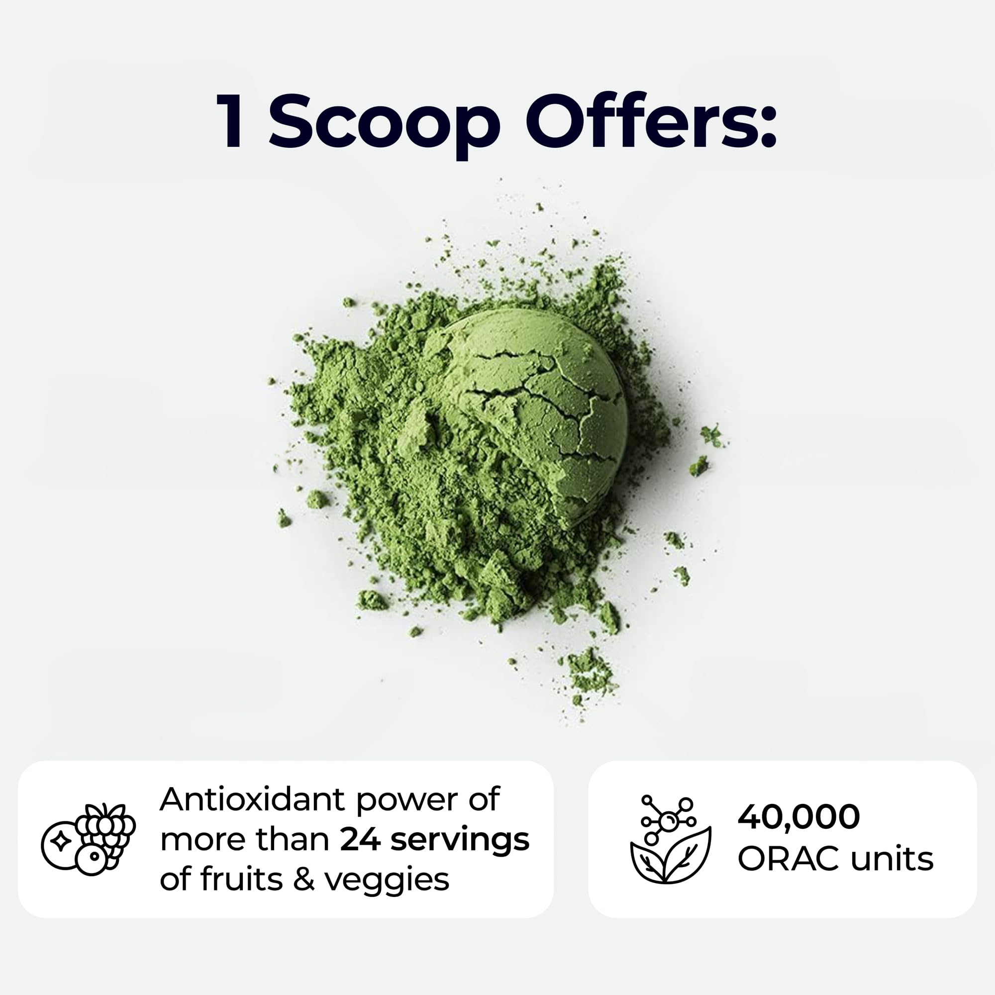 Paradise, ORAC Energy Greens Powder Extract, Super Antioxidants, Probiotics for Gut Health & Digestion, Vitamin C for Immunity, with Spirulina & Chlorella, Non-GMO, Gluten Free, 30 Servings - TrustMedUSA