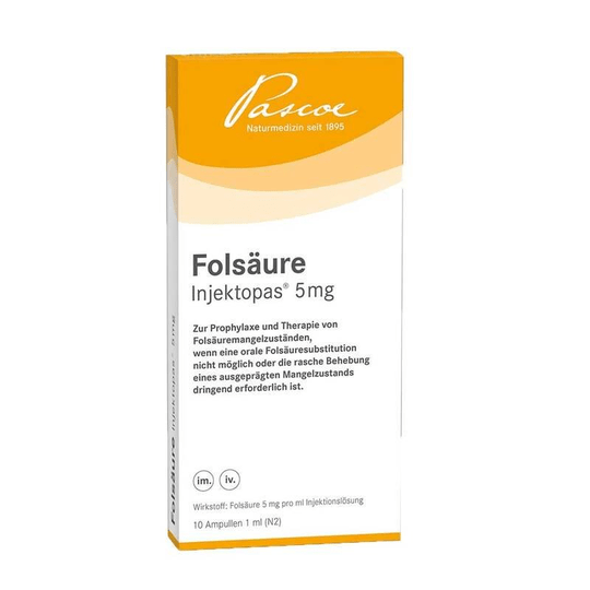 PASCOE Folic Acid 5 mg Solution, 10 pcs - TrustMedUSA