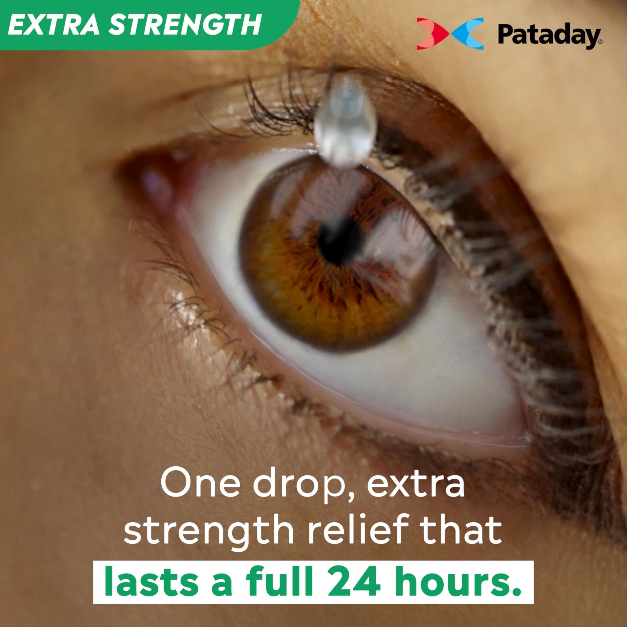 Pataday Once Daily Extra Strength Relief Allergy Eye Drops, 2.5 ml, Twin Pack, Antihistamine Eye Drops with Olopatadine 0.7% for Relief from Eye Allergy Itching, Works Up to 24 Hours - Maple Wellness Supplements