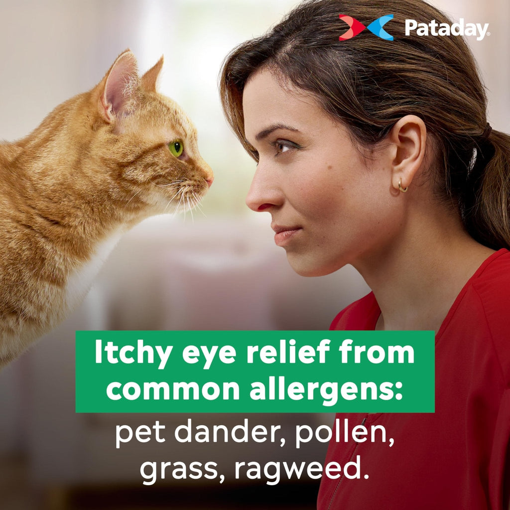 Pataday Once Daily Extra Strength Relief Allergy Eye Drops, 2.5 ml, Twin Pack, Antihistamine Eye Drops with Olopatadine 0.7% for Relief from Eye Allergy Itching, Works Up to 24 Hours - Maple Wellness Supplements