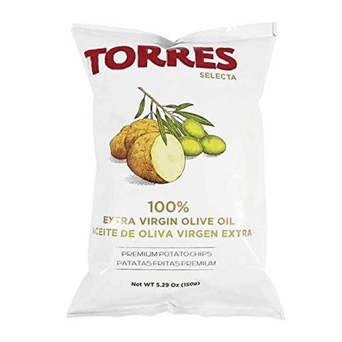 Patatas Fritas Torres Olive Oil Premium Potato Chips Big Bag 150g/5.29 Ounce - TrustMedUSA