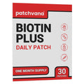 Patchvana Biotin Plus Patch for Women & Men, 1 Month Supply, 30 Patches - TrustMedUSA