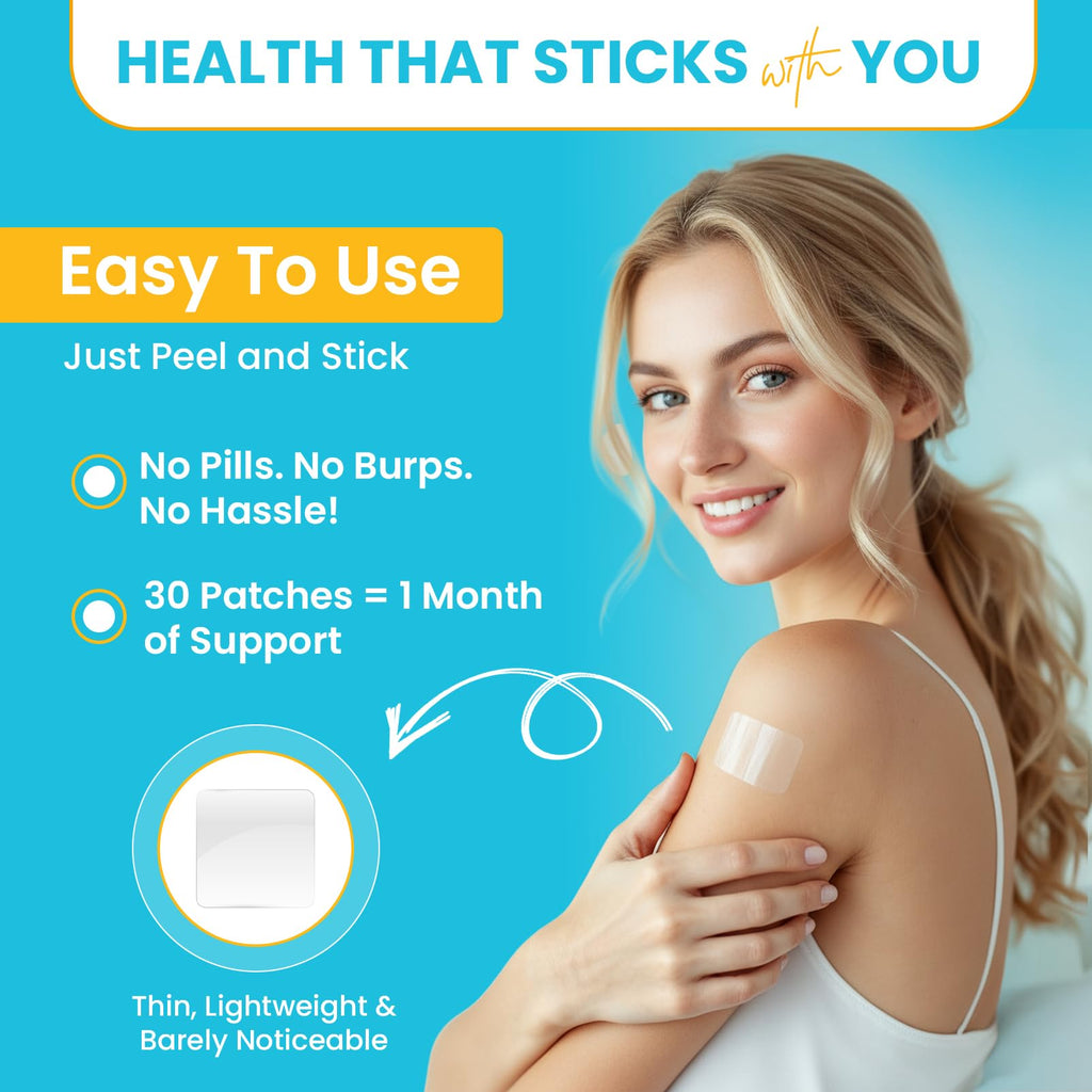 Patchvana Omega 3 Patch for Women & Men, 1 Month Supply, 30 Patches - TrustMedUSA