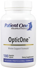 Patient One OpticOne | Supplement to Support Optic Nerve Health and Eyesight Function* | With Vitamins A and E, Lutein, ALA and More | 180 Capsules - TrustMedUSA