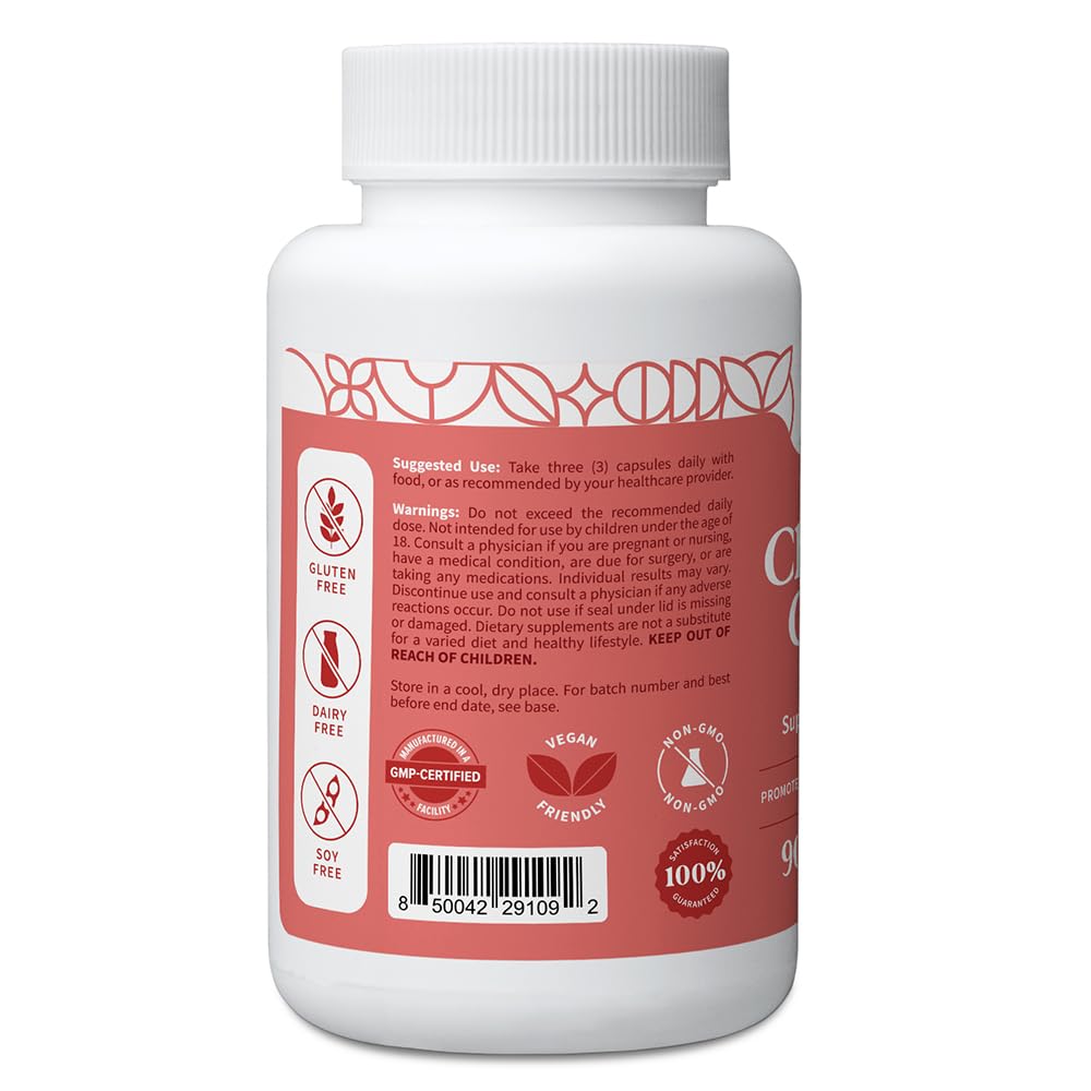 Pattern Wellness Cholesterol Complex Supplement – Supports Overall Well-Being – 3rd Party Lab Tested – 90 Vegan Capsules - TrustMedUSA
