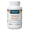 Pattern Wellness Maca Root Extract 20:1-500mg Per Serving – for Men & Women – Tri-Color Black/Red/Yellow Blend – 60 Vegan, Non-GMO Capsules - TrustMedUSA