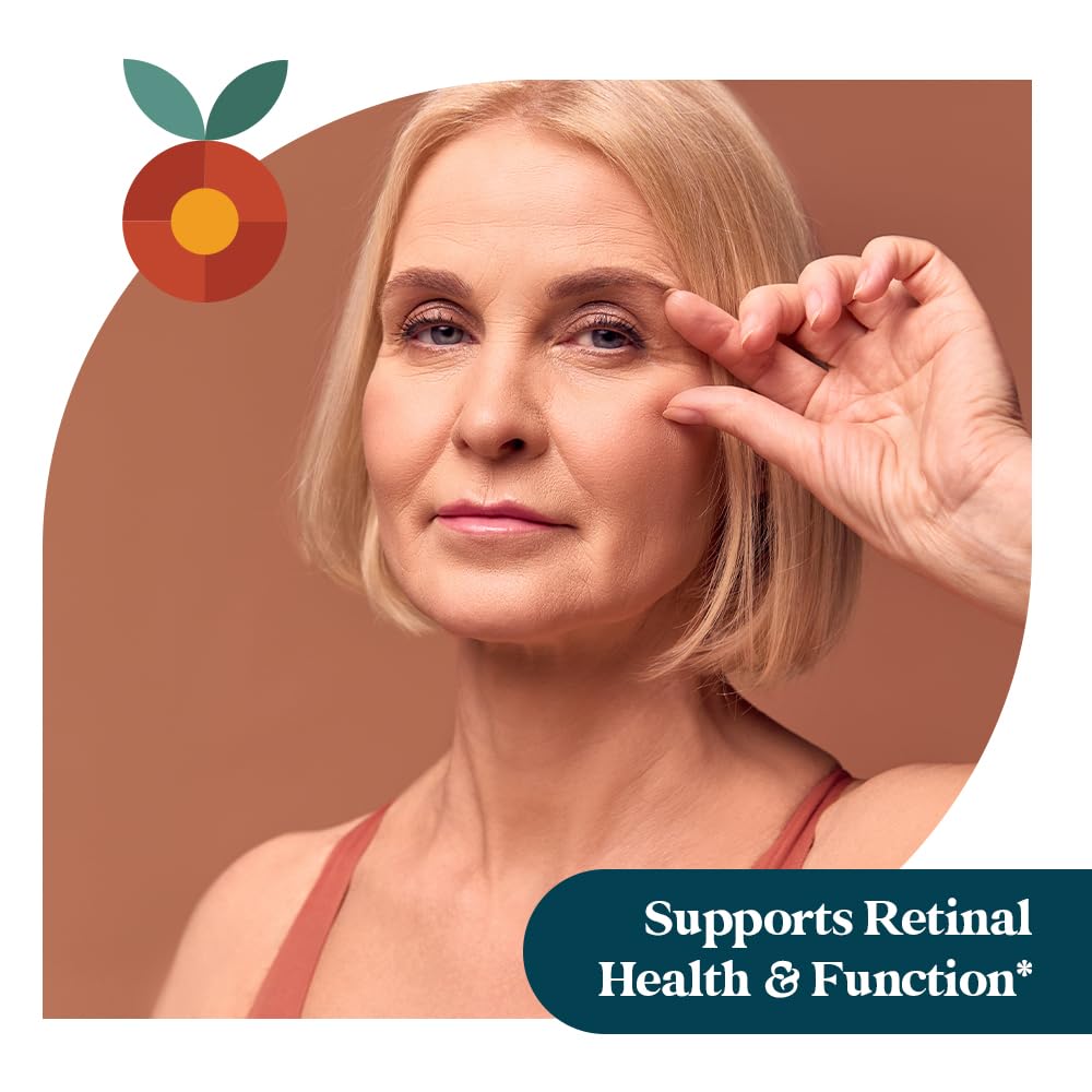 Pattern Wellness Vision Complex Supplement – Daily Eye & Visual Function Support – Herbal Extract & Vitamin Blend – 60 Vegan Capsules - TrustMedUSA