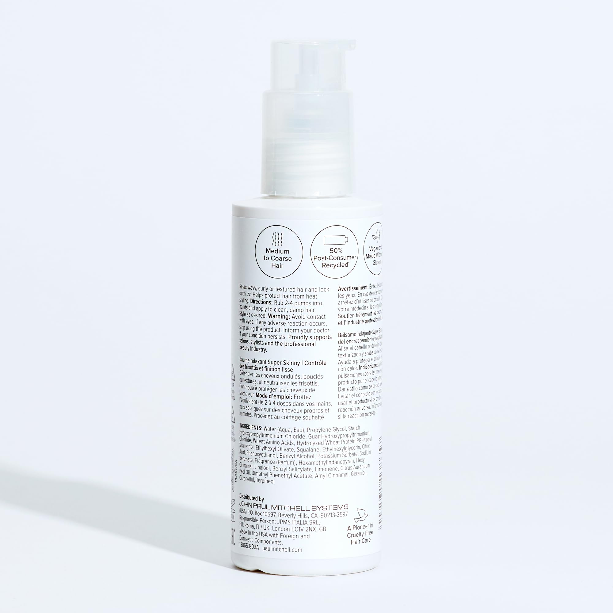 Paul Mitchell Super Skinny Relaxing Balm, Frizz Control For Wavy, Curly or Textured Hair, 5.1 fl oz - TrustMedUSA