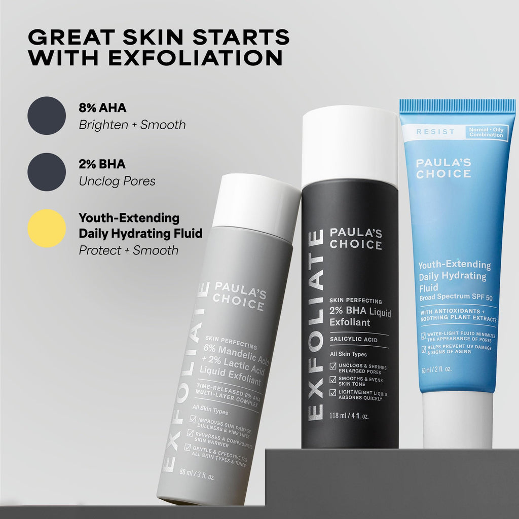 Paula's Choice RESIST Daily Hydrating Fluid Face Moisturizer with SPF 50 Sunscreen, Face Sunscreen for Oily Skin, Chamomile & Vitamin E - TrustMedUSA