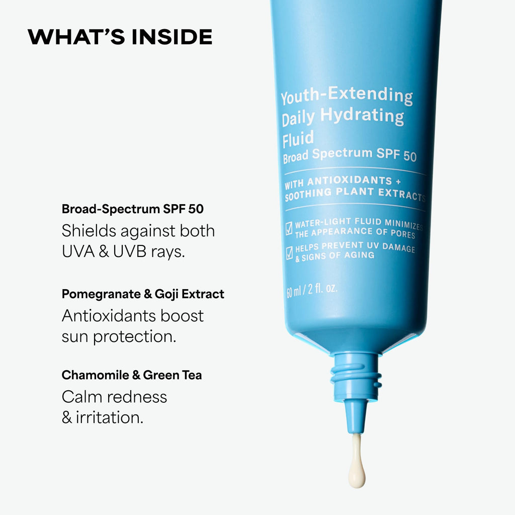 Paula's Choice RESIST Daily Hydrating Fluid Face Moisturizer with SPF 50 Sunscreen, Face Sunscreen for Oily Skin, Chamomile & Vitamin E - TrustMedUSA
