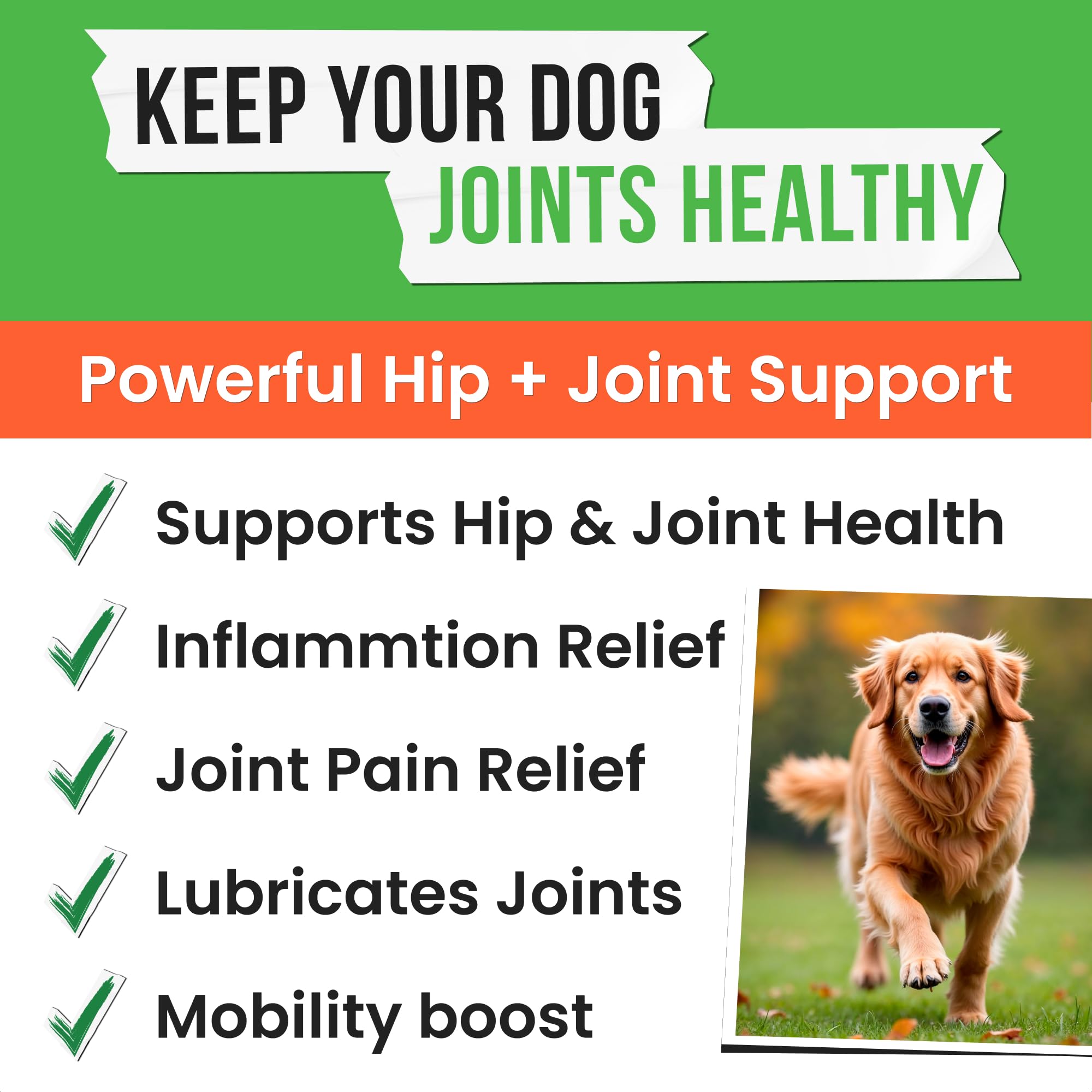 Pawsential Hemp Treats - Dog Joint Supplement - Mobility Support Chews w/Glucosamine Chondroitin, Turmeric, MSM - Hip & Joint Chews - Joint Pain Relief Treats - 120Ct - TrustMedUSA
