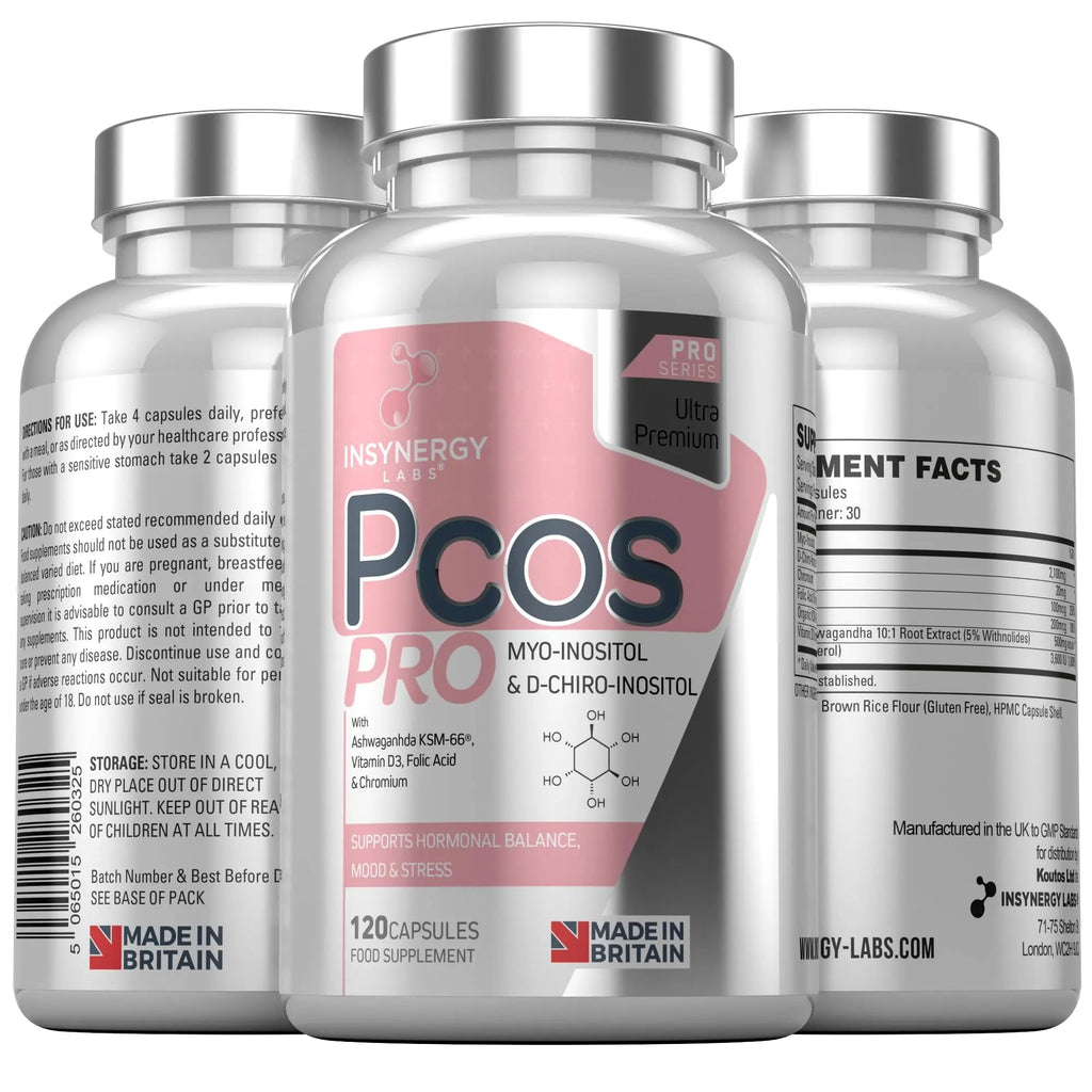 PCOS Pro - Ultra Premium Inositol PCOS Supplement (4X Extra Ingredients) Myo Inositol - TrustMedUSA