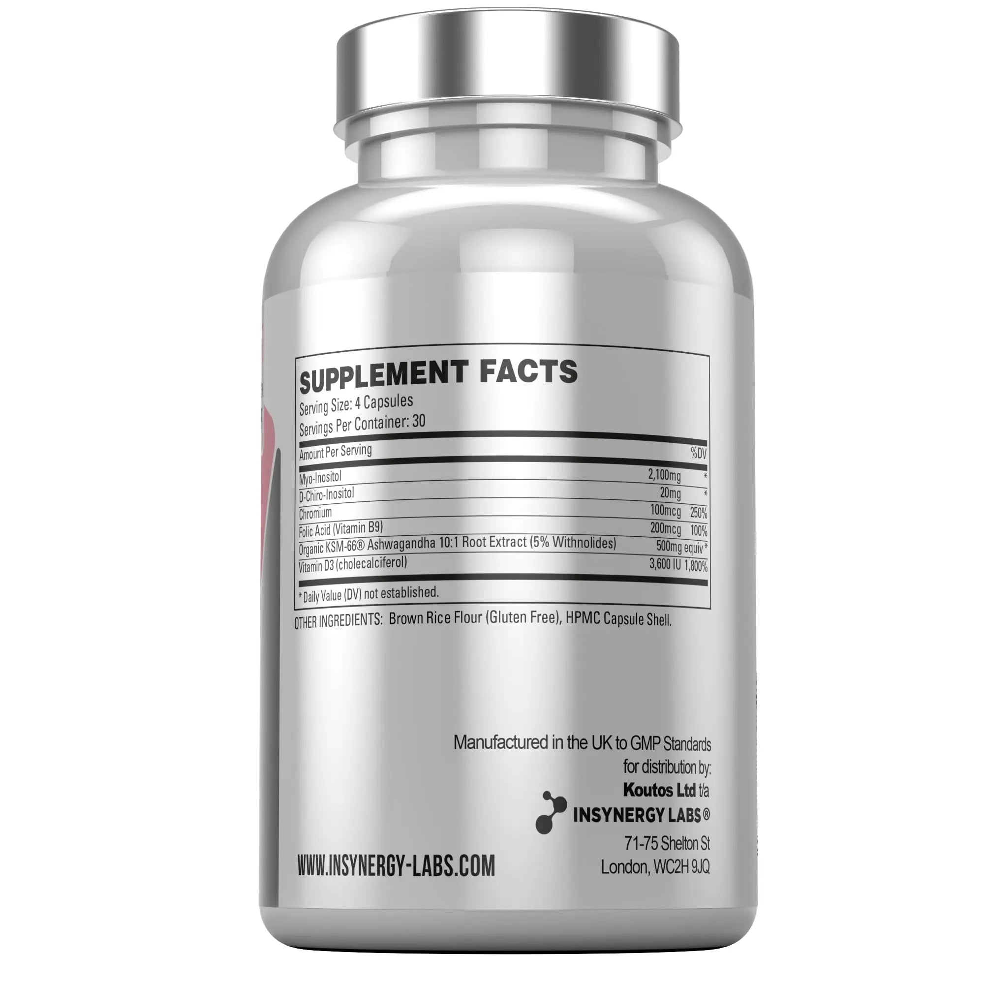 PCOS Pro - Ultra Premium Inositol PCOS Supplement (4X Extra Ingredients) Myo Inositol - TrustMedUSA