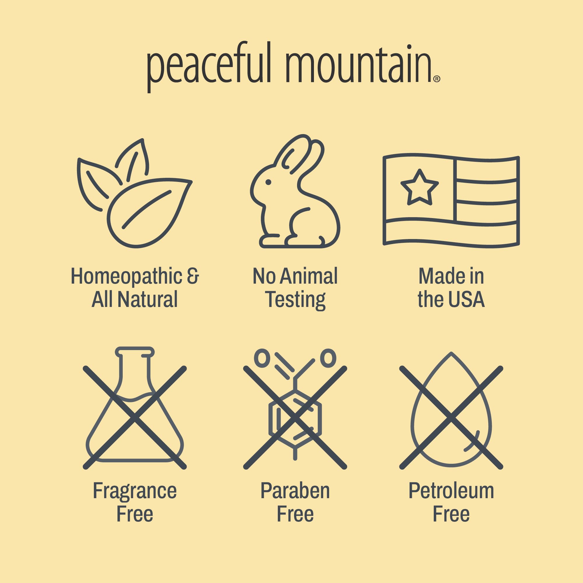 Peaceful Mountain Arnica Plus Homeopathic Gel - Natural Homeopthic Gel for Sore or cramping Muscles - 2oz - TrustMedUSA