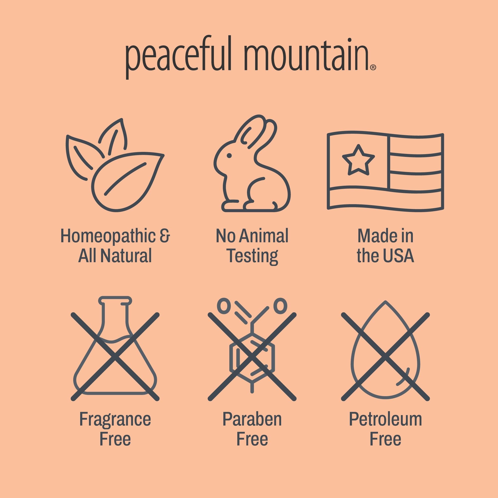 Peaceful Mountain Muscle Rescue Homeopathic Gel - for Muscle discomfort with Arnica and Comfrey - 2oz - TrustMedUSA