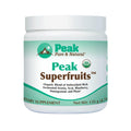 Peak Organic Superfruits - Polyphenol Rich Superfood Powder - Non-GMO Fermented Aronia Berry, Acai, Blueberry, Pomegranate, and Plum - Aging, Metabolic Health, Heart Health (30 Servings) - Maple Wellness Supplements