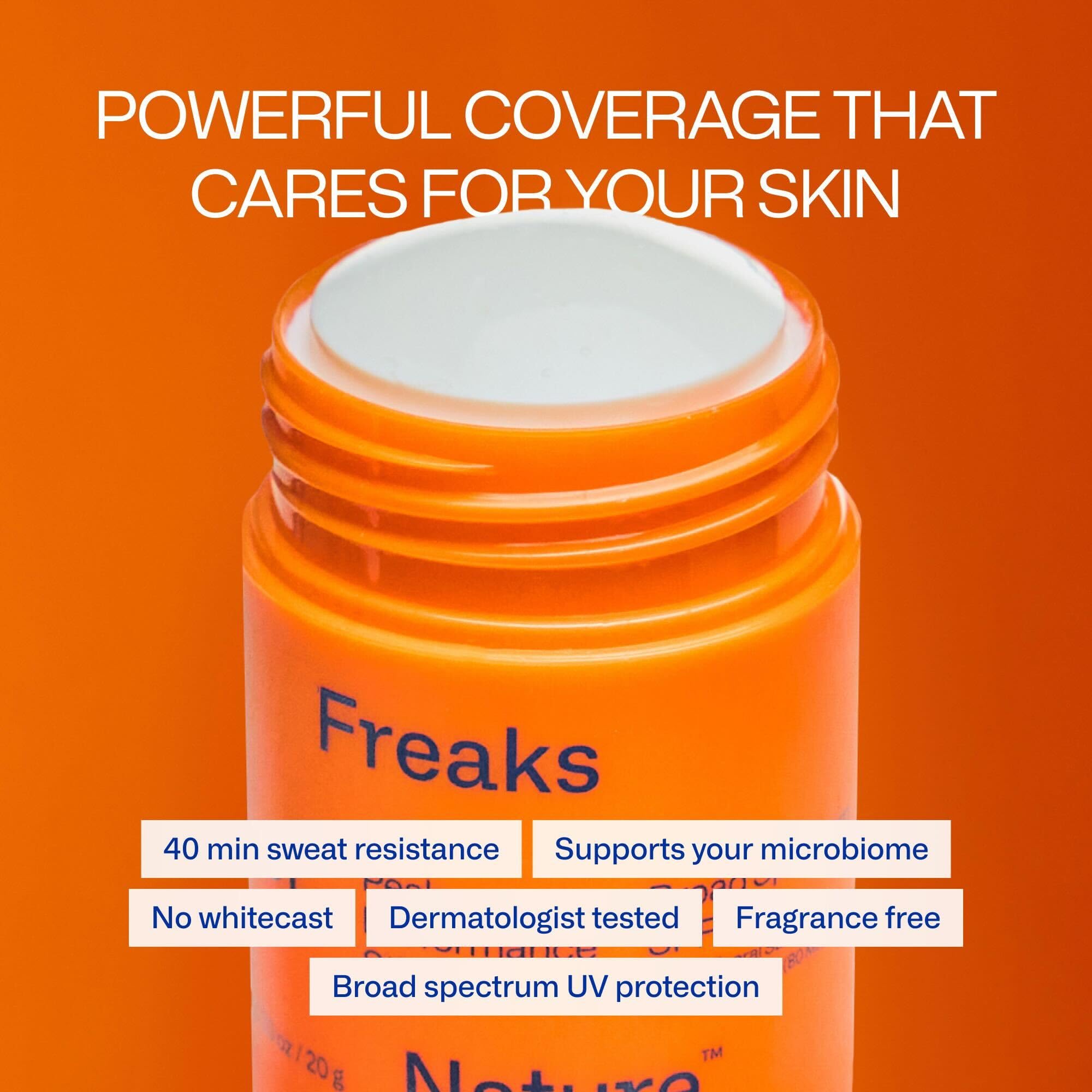 Peak Performance Sun Stick SPF 50 | 100% Mineral Sunscreen | Lightweight, 40-Min Water-Resistant | Plant-Based, Eco-Friendly, Reef-Safe, Cruelty-Free | All Skin Types | 0.70 oz | Pack of 2 - TrustMedUSA