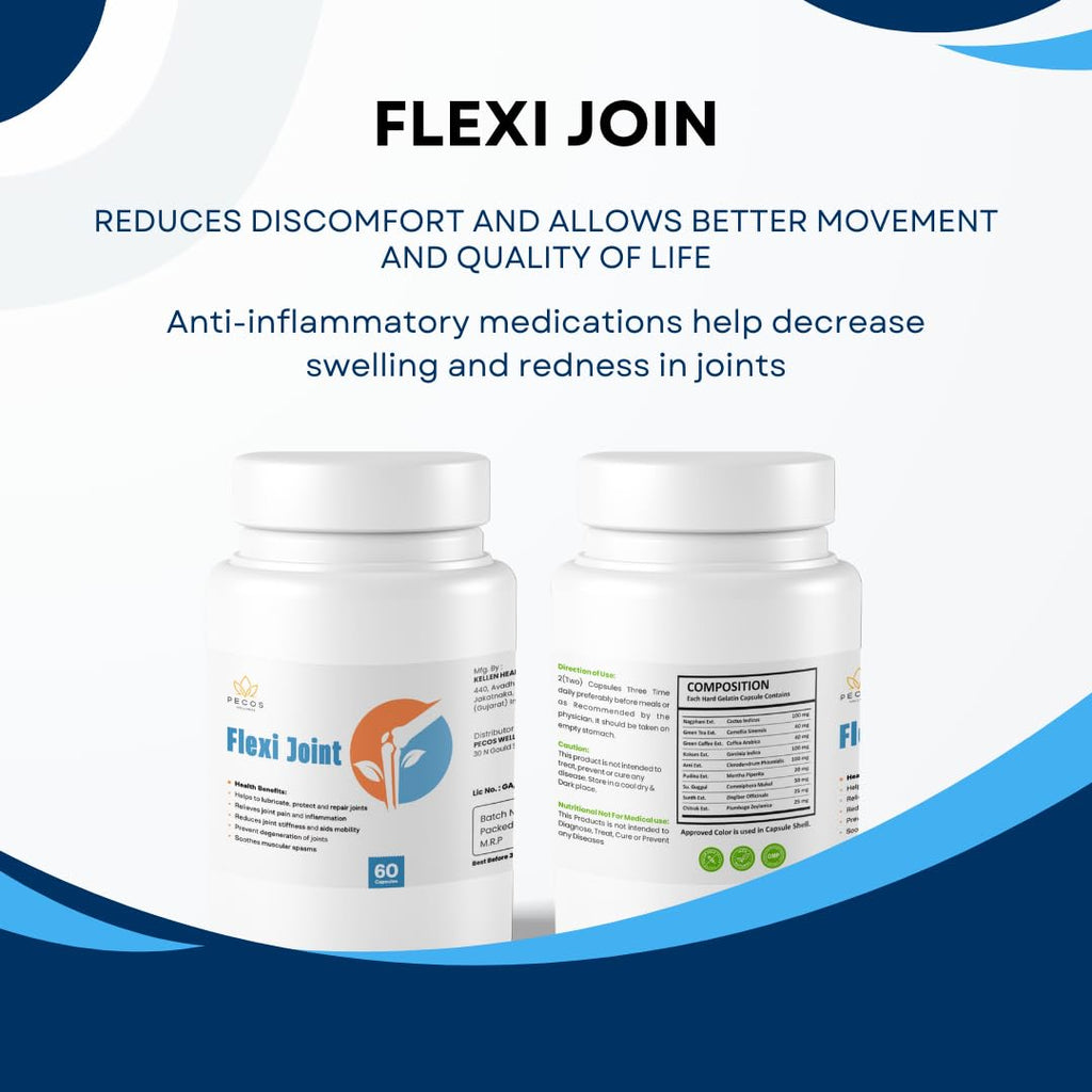 PECOS WELLNESS Flexi Joint Oil, Dietary Supplement - TrustMedUSA