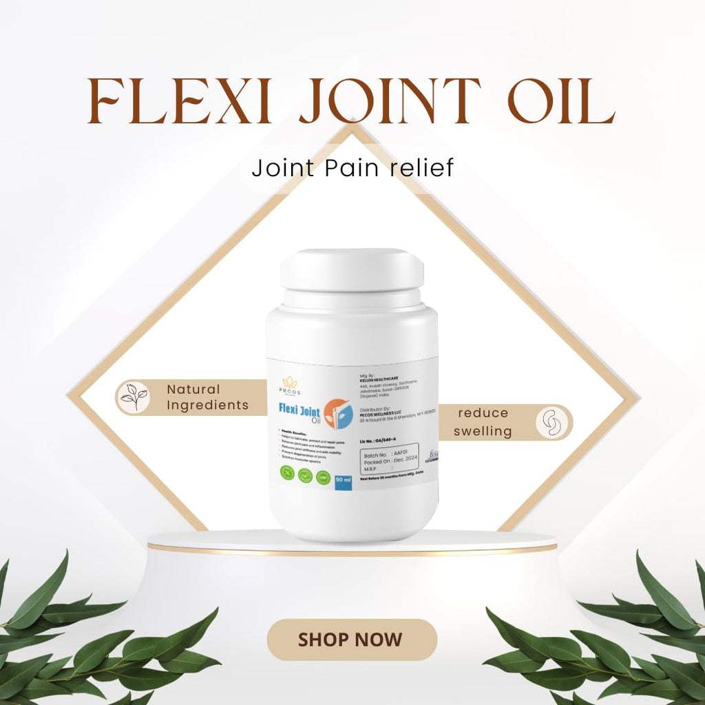 PECOS WELLNESS Flexi Joint Oil, Dietary Supplement - TrustMedUSA