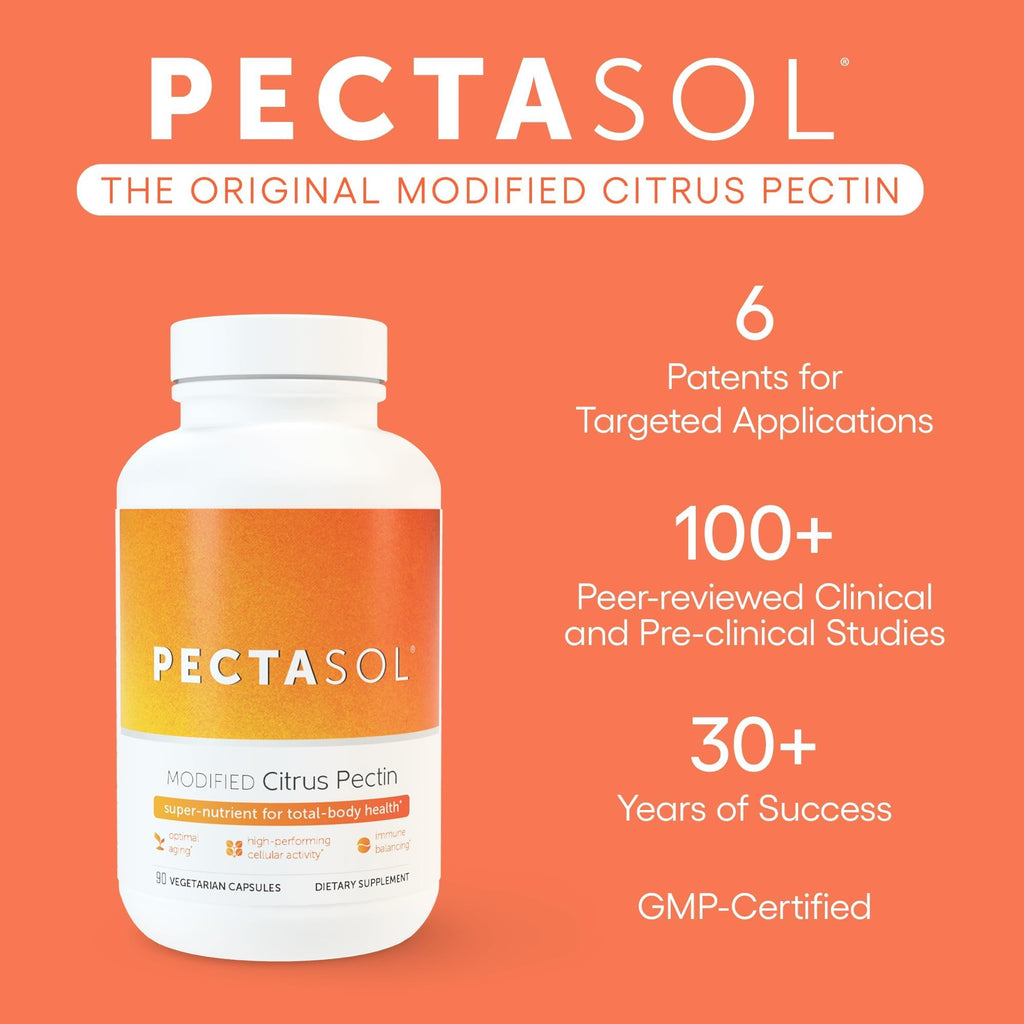 PectaSol Modified Citrus Pectin – 454g Powder – Total-Body Health Supplement to Support the Heart, Immune System, Inflammation Response & Healthy Aging + Maintain Healthy Galectin-3 Levels - TrustMedUSA