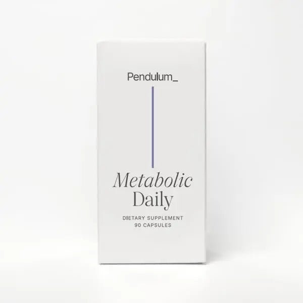 Pendulum Metabolic Daily - Multi-Strain Probiotic with Akkermansia muciniphila to Support Metabolism and Sustain Energy Levels - for Women and Men - 90 Capsules (1 Pack) - TrustMedUSA