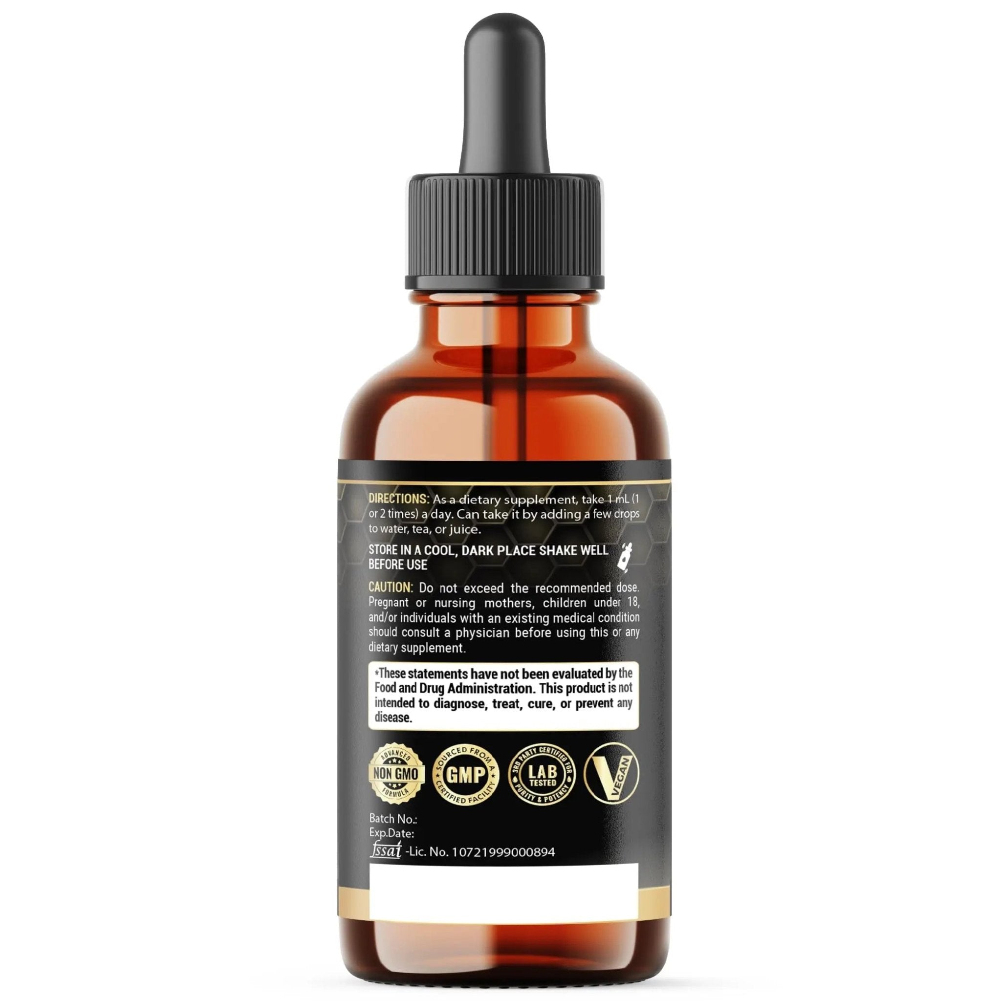 Penhoment 2 Packs - 2700 mg 10in1 Cayenne Pepper Liquid Drops with Hawthorn Berry, Vitamin D3 K2, Beet Root, Ginger Turmeric, Ginger, Ceylon Cinnamon, Berberine, and Ginseng - 2 Months - TrustMedUSA
