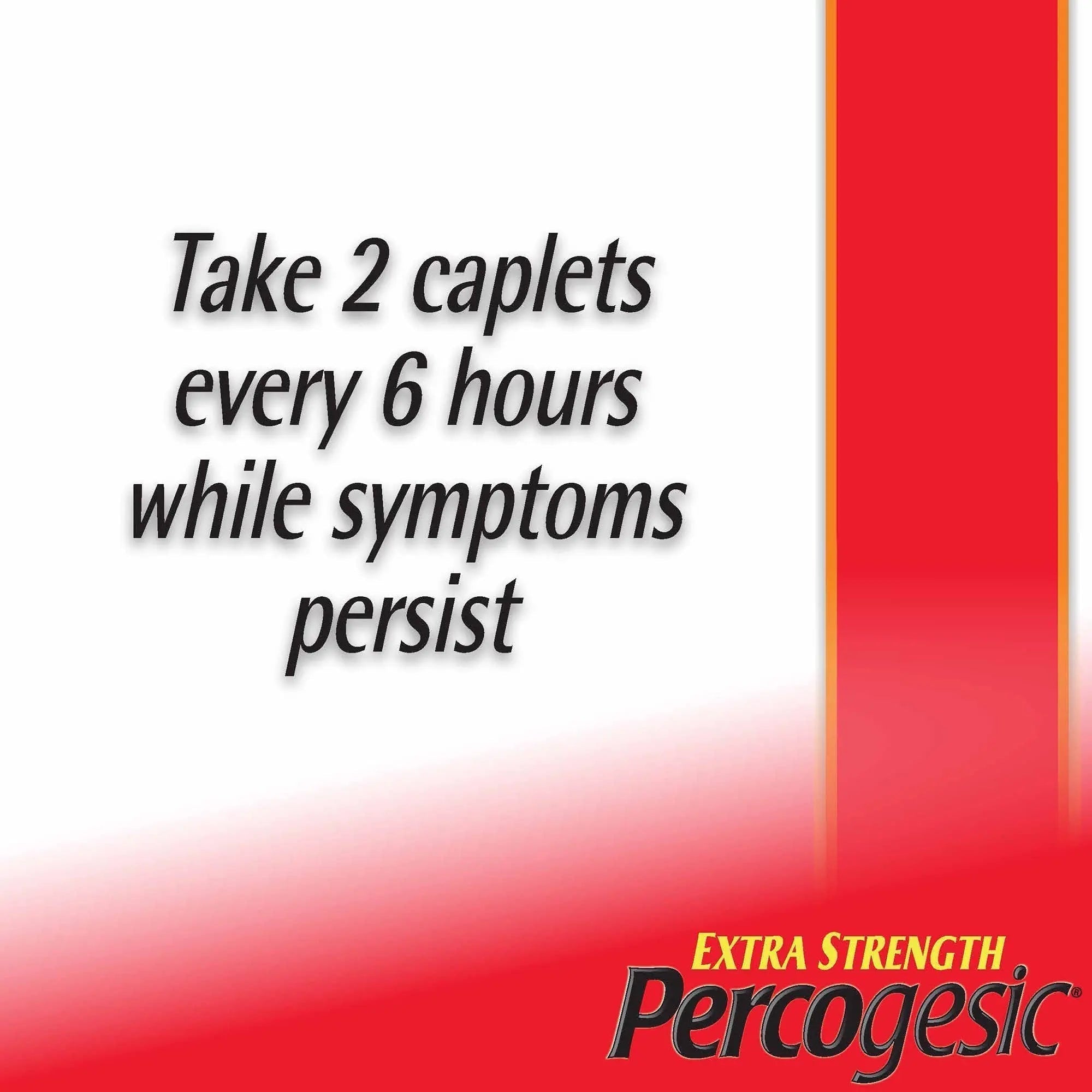 Percogesic Extra Strength Acetaminophen & Diphenhydramine Pain Relief, Fast-Acting Aspirin-Free Fever Reducer & Antihistamine, 60 Count - TrustMedUSA