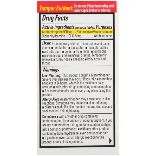 Percogesic Extra Strength Pain Relief | Aspirin Free Dual Action Relief | 40 Coated Caplets (3 Pack) - TrustMedUSA