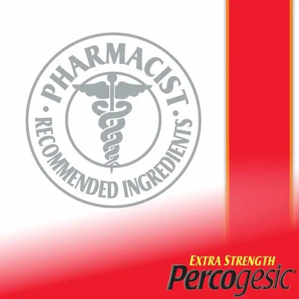 Percogesic Extra Strength Pain Relief | Aspirin Free Dual Action Relief | 40 Coated Caplets (3 Pack) - TrustMedUSA