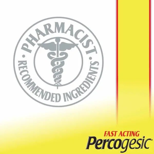 Percogesic Original Pain Relief | Aspirin Free Fast Acting Relief | 90 Coated Caplets (4 Pack) - TrustMedUSA
