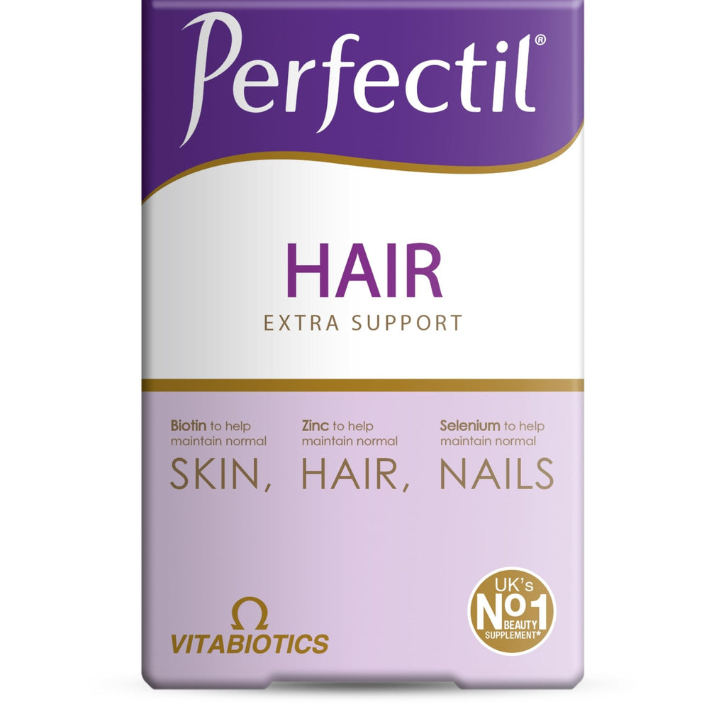Perfectil Vitabiotics Multivitamin | Hair Growth and Thickening Formula | Supports Thicker, Healthy Hair | Vitamin D, E, Collagen, Biotin, and More - TrustMedUSA