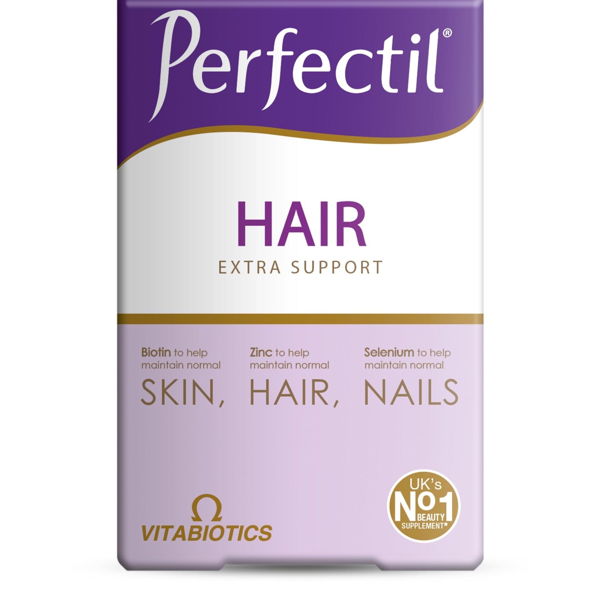 Perfectil Vitabiotics Multivitamin | Hair Growth and Thickening Formula | Supports Thicker, Healthy Hair | Vitamin D, E, Collagen, Biotin, and More - TrustMedUSA