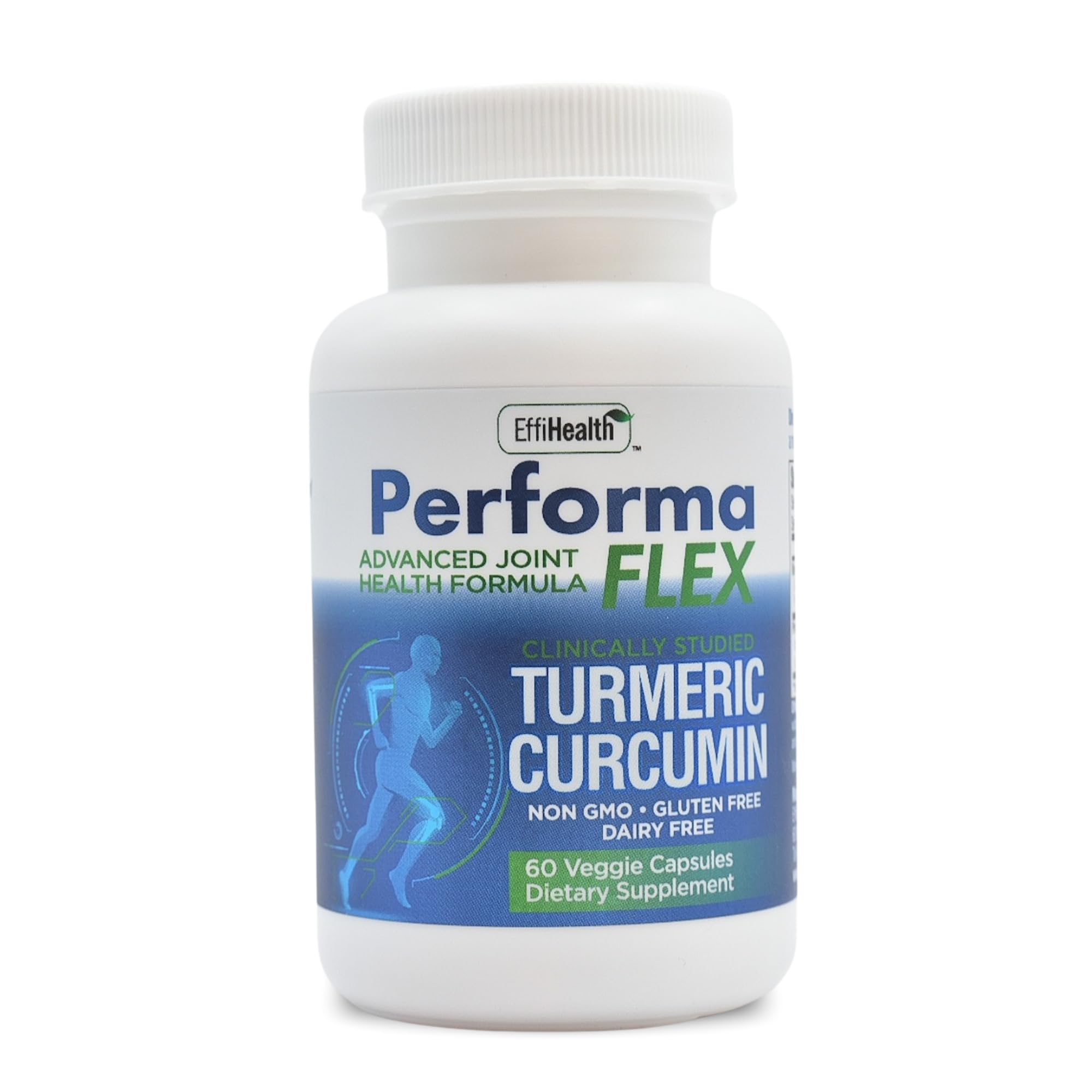 Performa Flex - Joint Support Supplement with Meriva, Turmeric Curcumin, Tart Cherry & Ginger – Ultra High Absorption – Support for Joint Mobility, Joint & Cartilage Health – 60 Capsules - TrustMedUSA