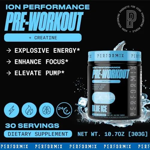 PERFORMIX - ION Pre Workout - Increase Pump, Energy & Endurance - TrustMedUSA