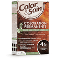 Permanent hair dye 4G golden chestnut Color&Soin LES 3 CHENES - TrustMedUSA
