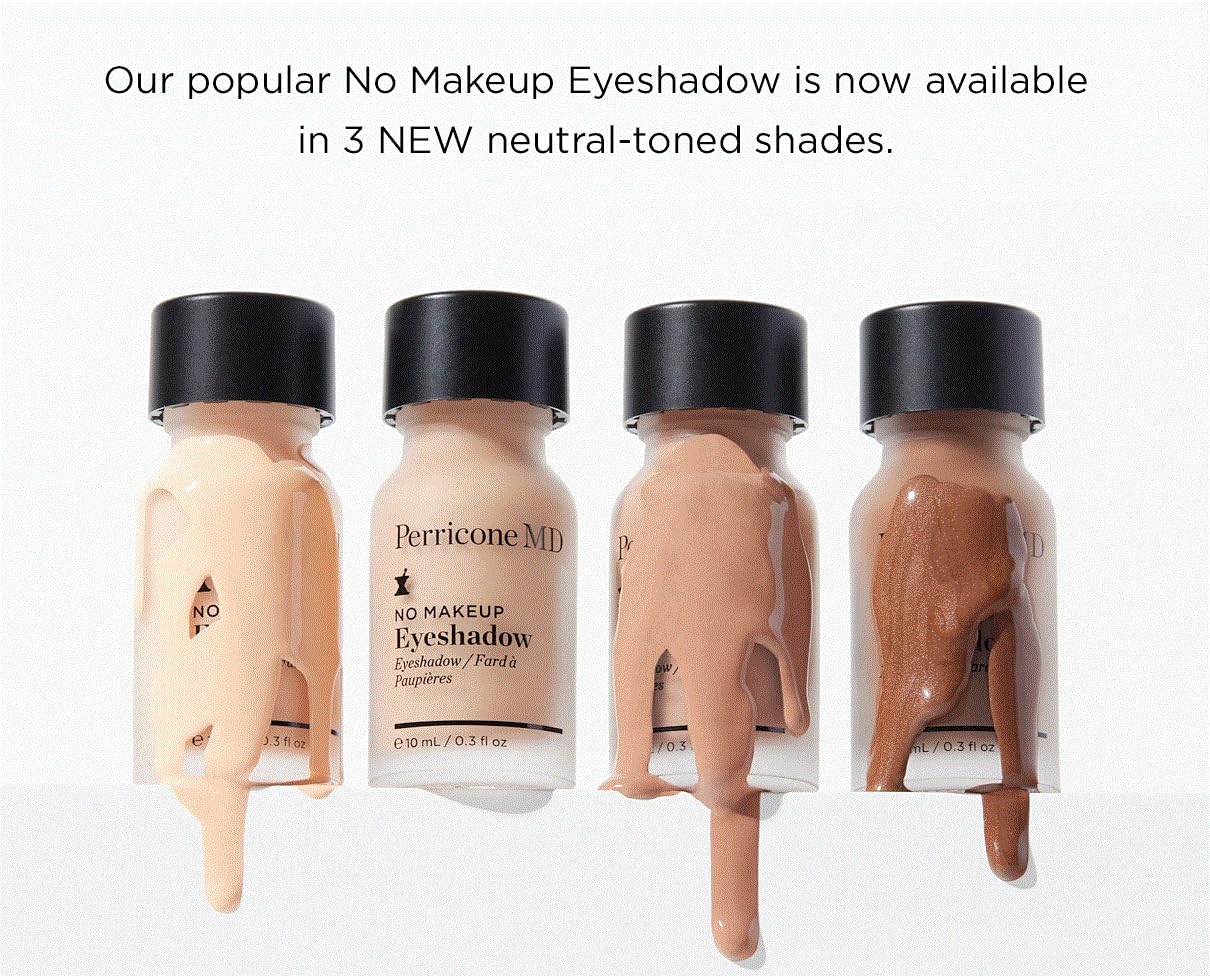 Perricone MD No Makeup Liquid Eyeshadow - Hydrating Serum Texture - Crease-Proof Anti-Aging with Vitamin C - Smooths & Brightens Eyelids - Long-Wearing Satin Finish for All Ages, Shade 2, 0.3 fl oz - TrustMedUSA